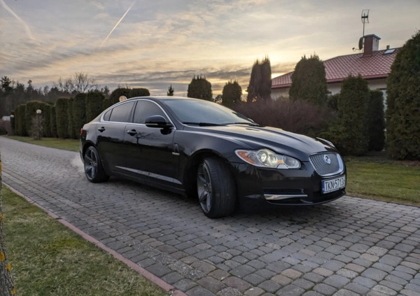 Jaguar XF cena 33900 przebieg: 260000, rok produkcji 2010 z Końskie małe 407